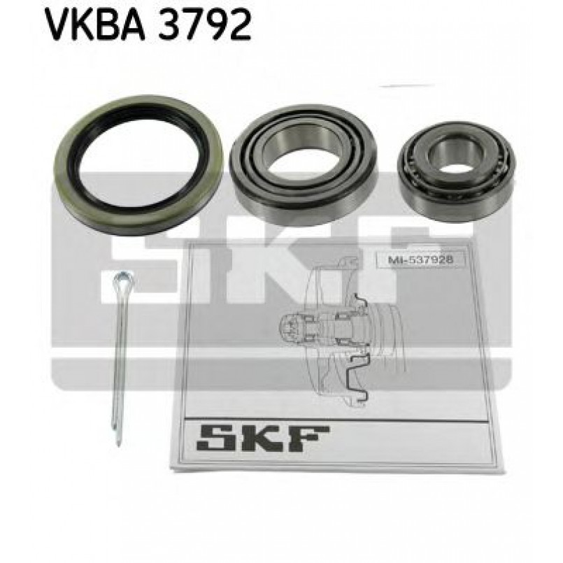 VKBA 3792 SKF Підшипник колісний